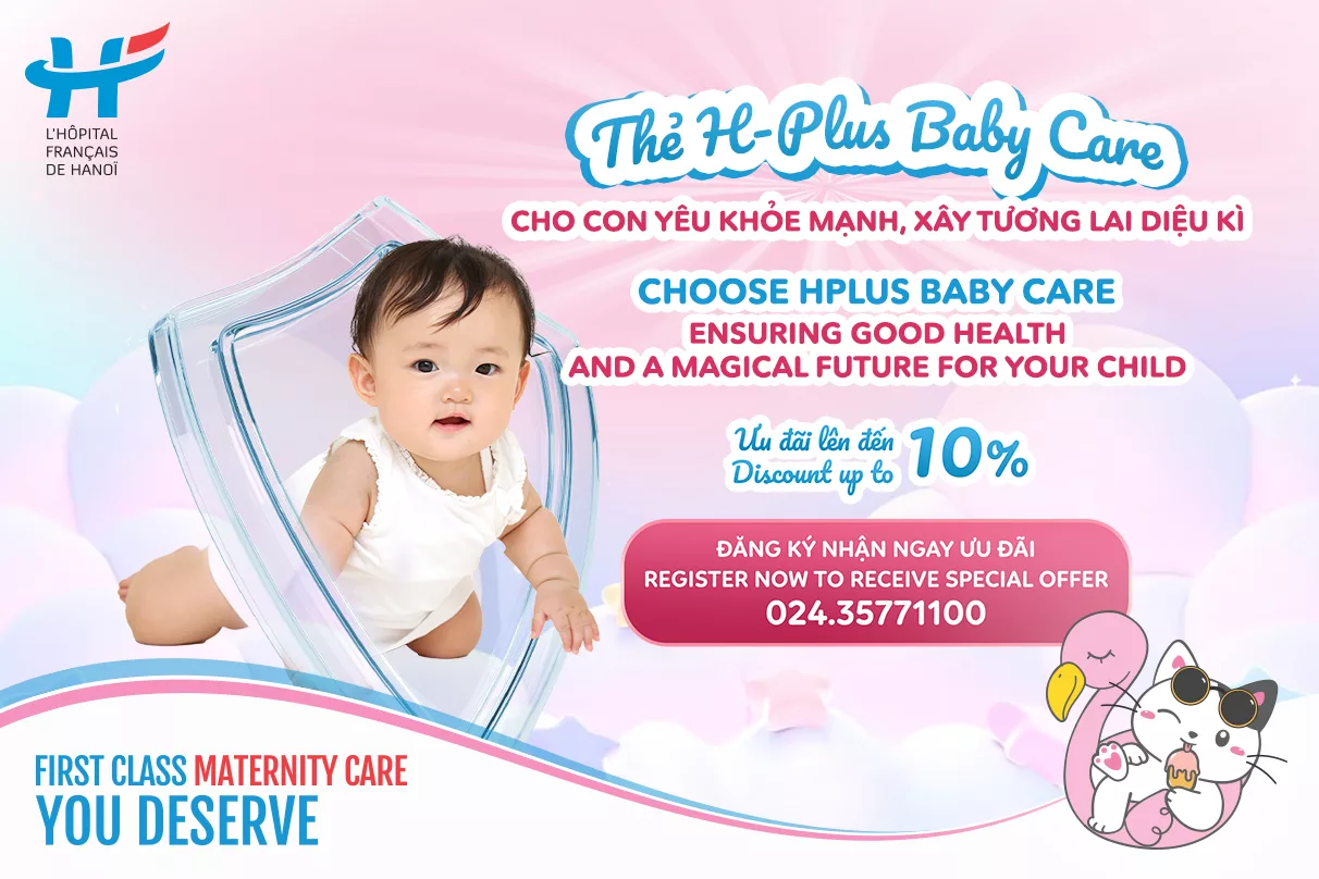 THẺ H PLUS BABY CARE &#8211; CHO CON YÊU KHỎE MẠNH, XÂY TƯƠNG LAI DIỆU KÌ
